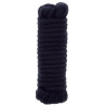 BondX Corde Bondage Fine 5m Noir
